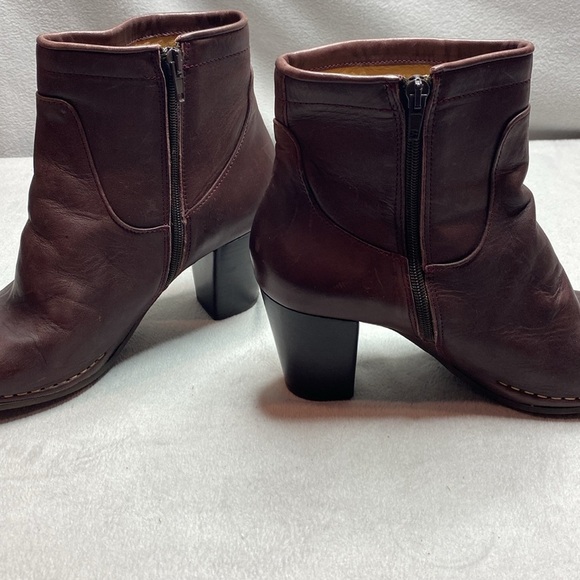 Pldm by Palladium brown leather ankle boots with block heel size 41 - Picture 6 of 8